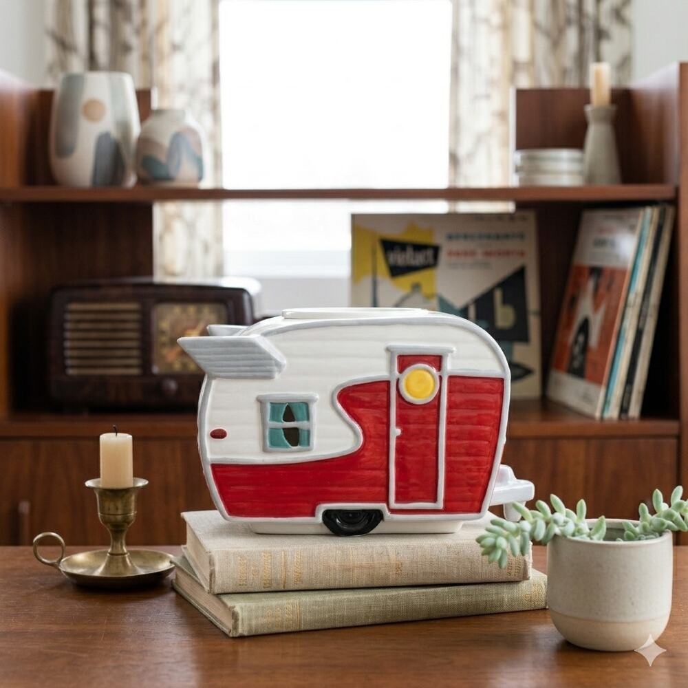 Scentsy Road Less Traveled Camper RV Trailer Wax Warmer Retired